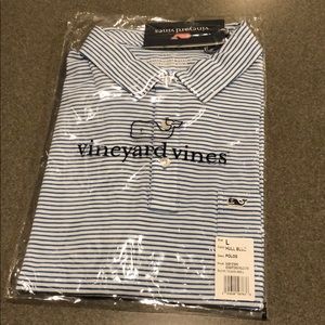Vineyard Vines Polo Shirt Edgartown Stripe